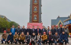 集团公司副总经理张元荣视察长沙项目