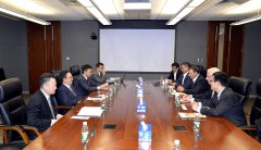 何剑波会见铁狮门中国区总裁Ryan Botjer一行