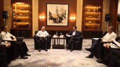 何剑波会见辽宁省副省长陈绿平